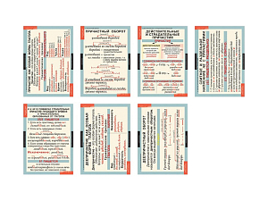 Русский язык 6 класс (таблицы 7 шт. 68х98 см)