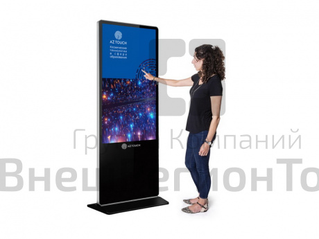 Инфозона напольная AZ TOUCH, 43".