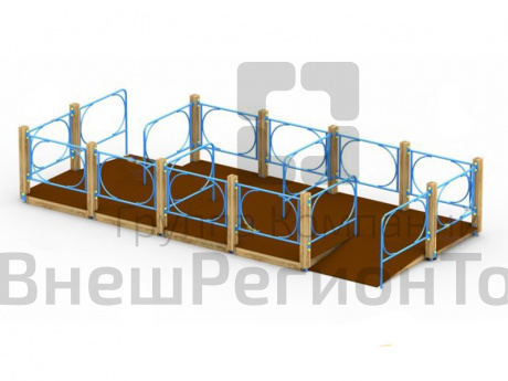 Лабиринт Зиг-Заг для детей с ограниченными возможностями.