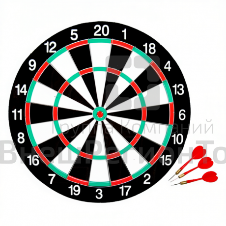 Мишень (6 дротиков).