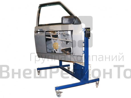 Стенд Дверь автомобильная с электрозамком и электроприводом стеклоподъёмника.