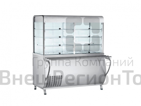 Прилавок-витрина холодильный .