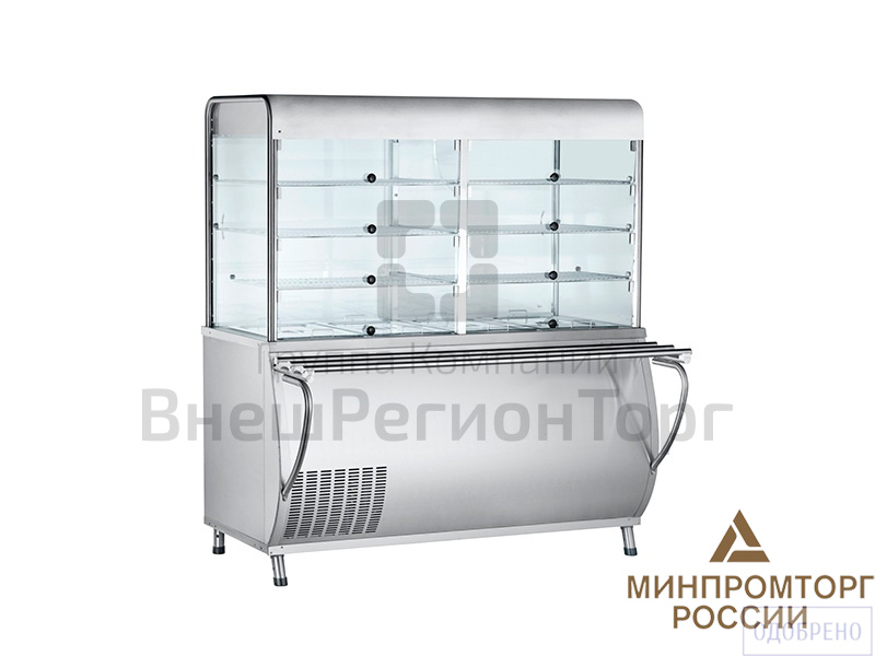 Прилавок-витрина холодильный .