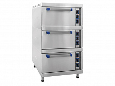 Духовка электр. на 3 секции, 9 противней из нерж.ст. р.530x470x30 мм