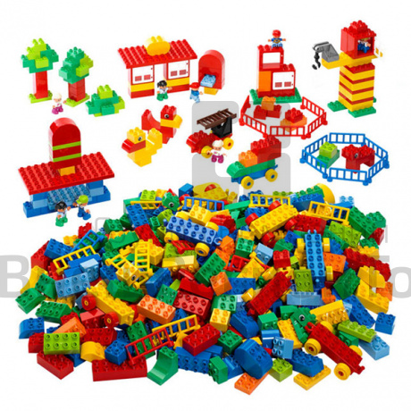 Гигантский набор DUPLO 9090 (550 деталей).