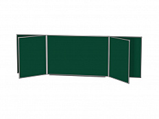 Пятиэлементная магнитно-меловая доска 100х400