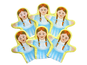 Рукавички «Эмоции. Девочки» для логопедии