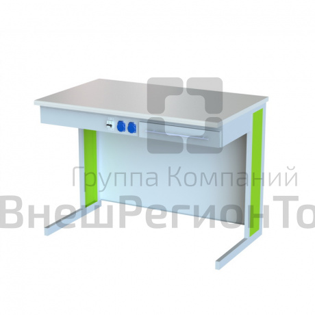 Стол демонстрационный с электрикой, 1500х750х900.
