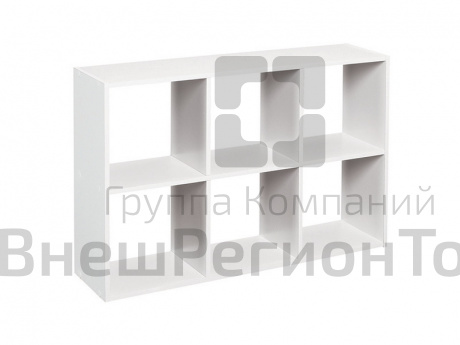 Стеллаж 6 ячеек открытый.