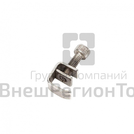 Зажим винтовой для резиновых трубок (для кабинета химии).