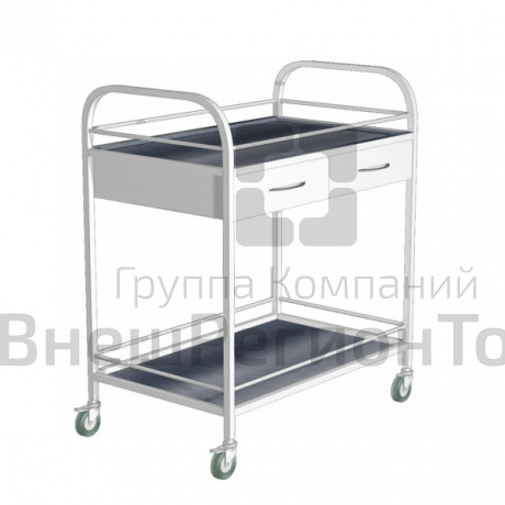 Стол манипуляционный с ограждением.