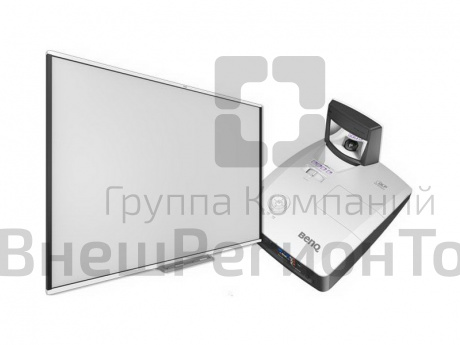 Интерактивная доска SMART Board SBM787V с проектором BenQ MW855UST+.