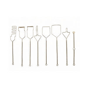 Комплект массажных зондов, 8 шт