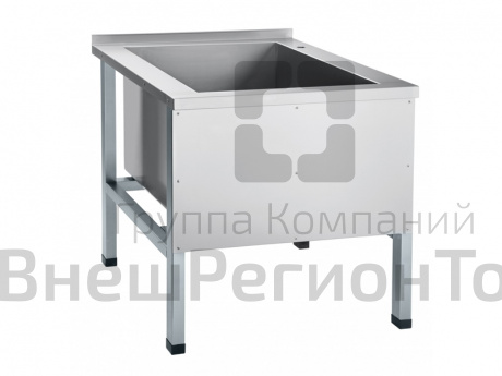 Котломойка, 1-секция, нерж.ст.,  800х700х901 мм.