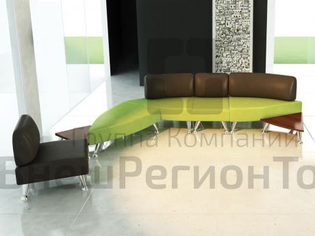 Мебель для холла. Вариант 9 (мягкие модули).