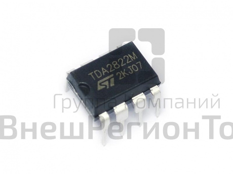 Микросхема TDA2822M.