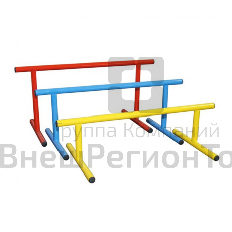 Комплект барьеров из металла 3 шт.