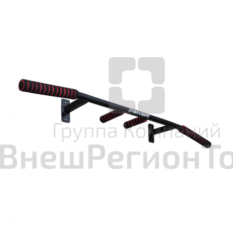 Турник треххватный наддверный черный Уралец 2.0.