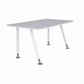 Стол для коворкинга серии "ФРЕШ", углы скругленные