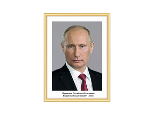 Портреты Политичских лидеров в рамке 42х56 см