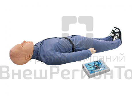 Тренажер-манекен пострадавшего для отработки приемов сердечно-легочной реанимации «Александр-6».
