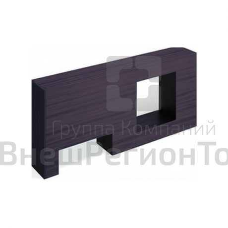 Стенка с двумя проломами.