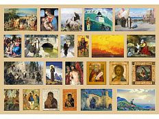 Христианские темы в искусстве. Набор репродукций 50х70 см