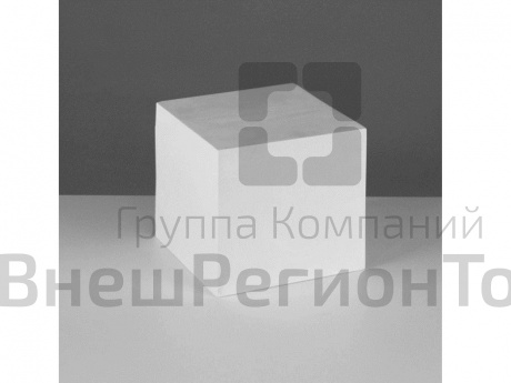 Гипсовые геометрические тела №3 гипс Куб 30-306 .