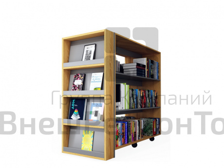 Приставка стеллажа, 628х172х1344 мм.