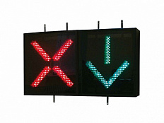 Светофор транспортный реверсивный, 2 сигнала