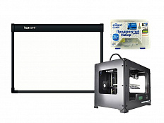 Комплект Robot Class продвинутый с интерактивной доской и 3D-принтером