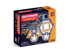 Магнитный конструктор MAGFORMERS XL Cruisers set Машины 32 детали (5+) 