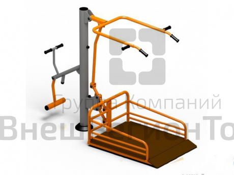 Тренажер Подтягивание + гиб колена для детей с ограниченными возможностями.