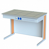 Стол демонстрационный с электрикой, 120х75х90