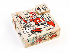 Кубики деревянные в ассортимете