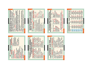 Русский язык. Имя существительное (таблицы 7 шт. 68х98 см)