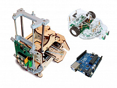 Вариант "B"  комплектации класса на 15 мест "СкретчДуино. Робоплатформа"