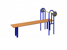 Скамья для жима лежа уличная