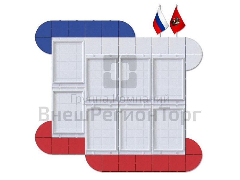 Стенд Конструктор, 130х110х2 см.