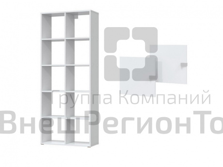 Комплект Стеллаж 2х5 (1 шт) и Двери (4 шт).