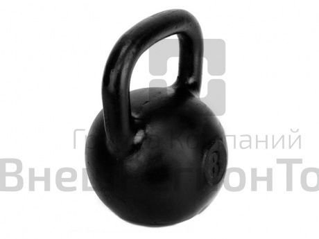 Гиря чугунная 8 кг, любительская.