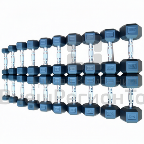 Комплект гантелей, 20 шт.