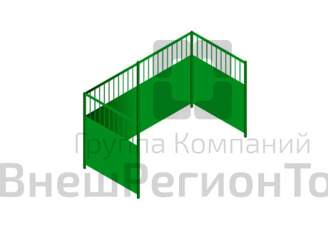 Ограждение контейнерных площадок -1.