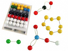 Набор атомов для составления моделей молекул