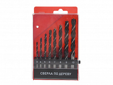 Набор сверл по дереву, 8 шт.
