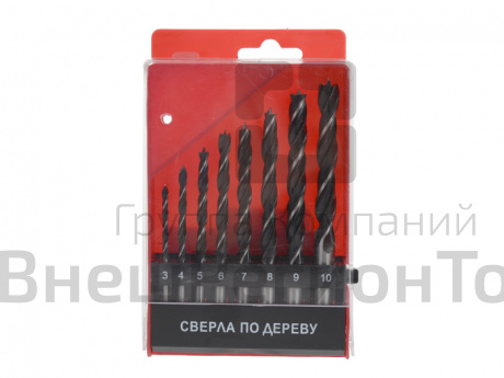 Набор сверл по дереву, 8 шт..