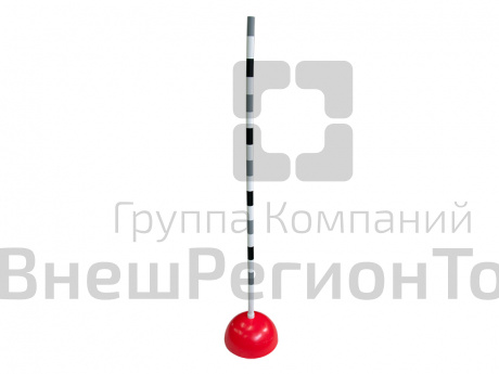 Комплект сигнальных дорожных столбиков 130 см, 10 шт..