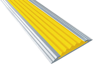 Полоса противоскользящая с резиновой вставкой