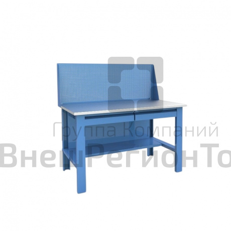 Верстак слесарный (2 ящика + перфорированный экран).