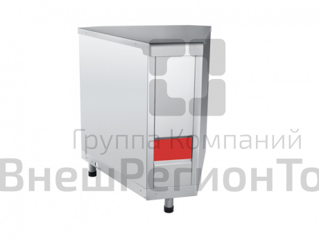 Модуль вспомогательный поворотный Аста, внутр.угол, 45 градусов, без направляющей.